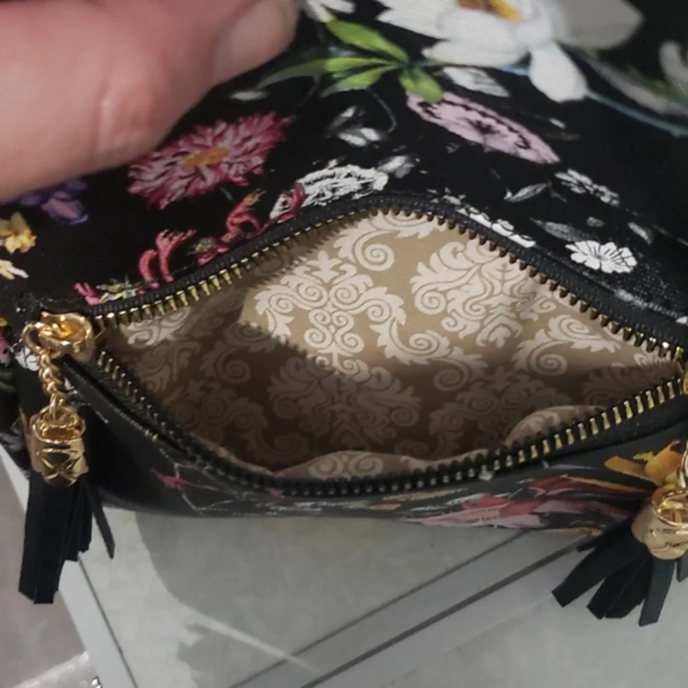 Mini backpack butterfly and flower design‎